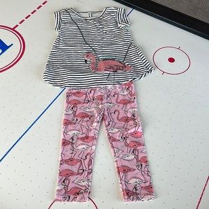 Jessica Simpson Flamingo Outfit